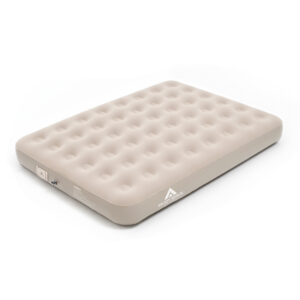 Double plush inflatable bed 20cm