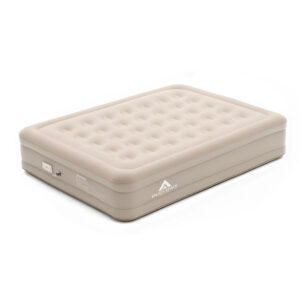 Double plush inflatable bed 40cm