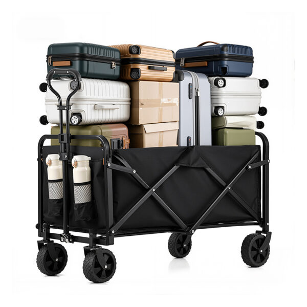 Outdoor folding cart