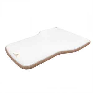 Car mounted brushed inflatable bed