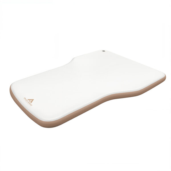 Car mounted brushed inflatable bed